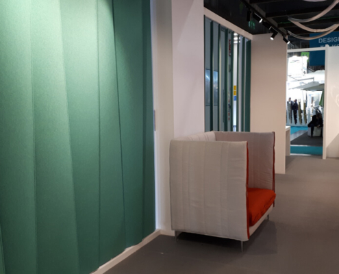 Pannelli fonoassorbenti professionali decorativi design - LvB OVERTURE a terra