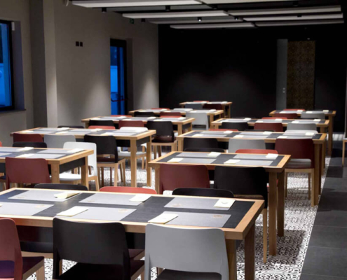 Pannelli acustici a soffitto rettangolari