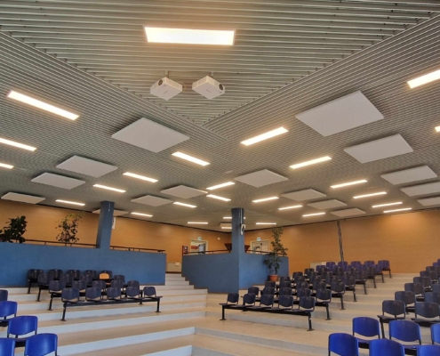 LvB Base a soffitto - aula magna - Istituto Istruzione Superiore Stefani - Bentegoni
