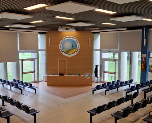 LvB Base a soffitto - aula magna - Istituto Istruzione Superiore Stefani - Bentegoni(2)