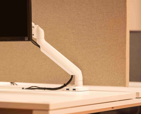 LvB QUARTETTO DESK scrivania - open space - uffici TV