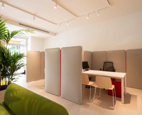 Pannelli Opera a pavimento - assicurazioni - Generali Mestre_Luce e Razzini