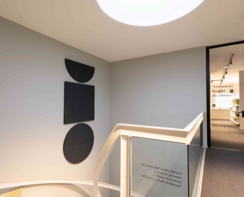 Pannelli custom parete - ingresso - LvB Italia